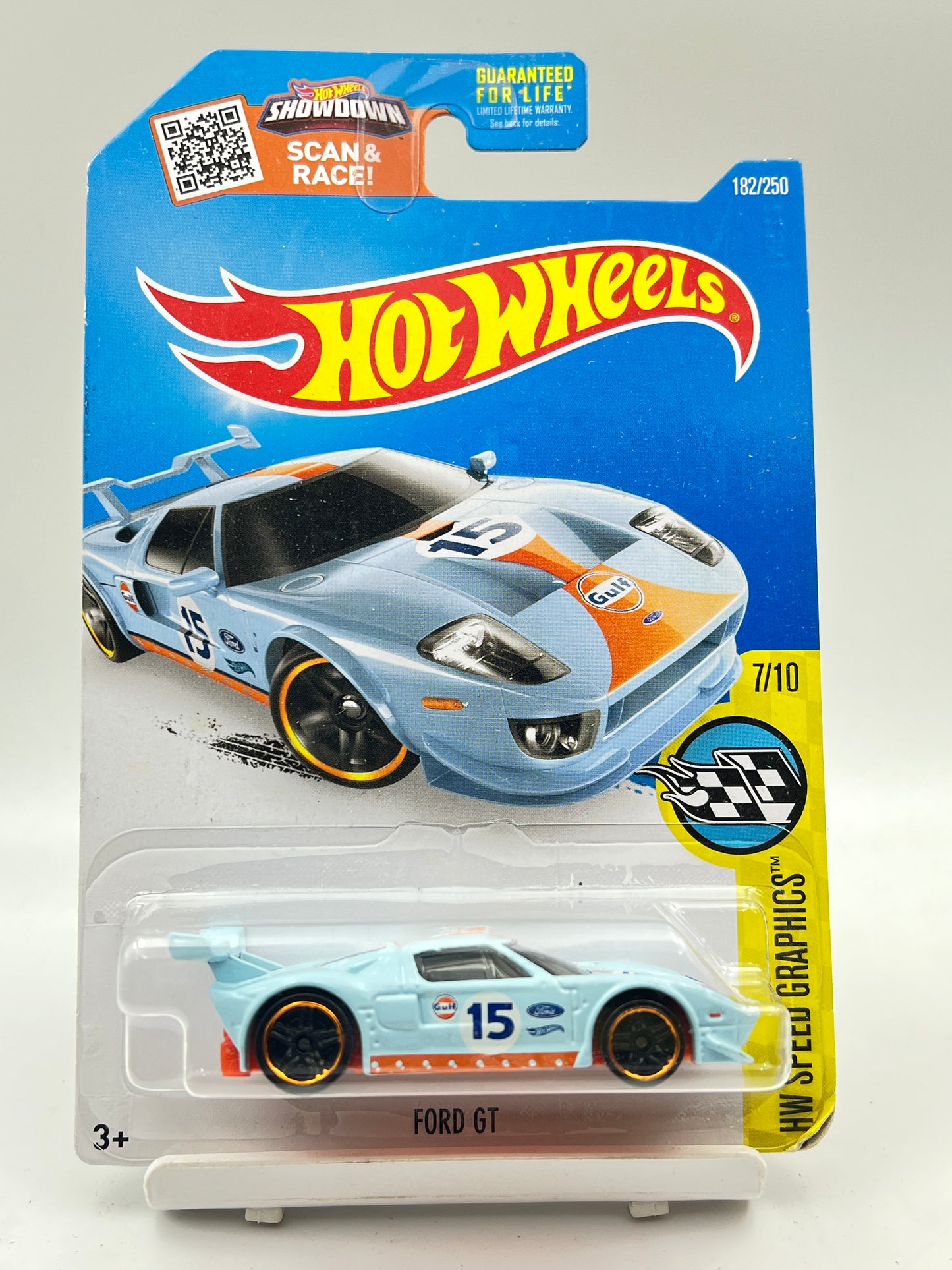 IMPORTED - HOT WHEELS -  FORD GT - GULF - 2E