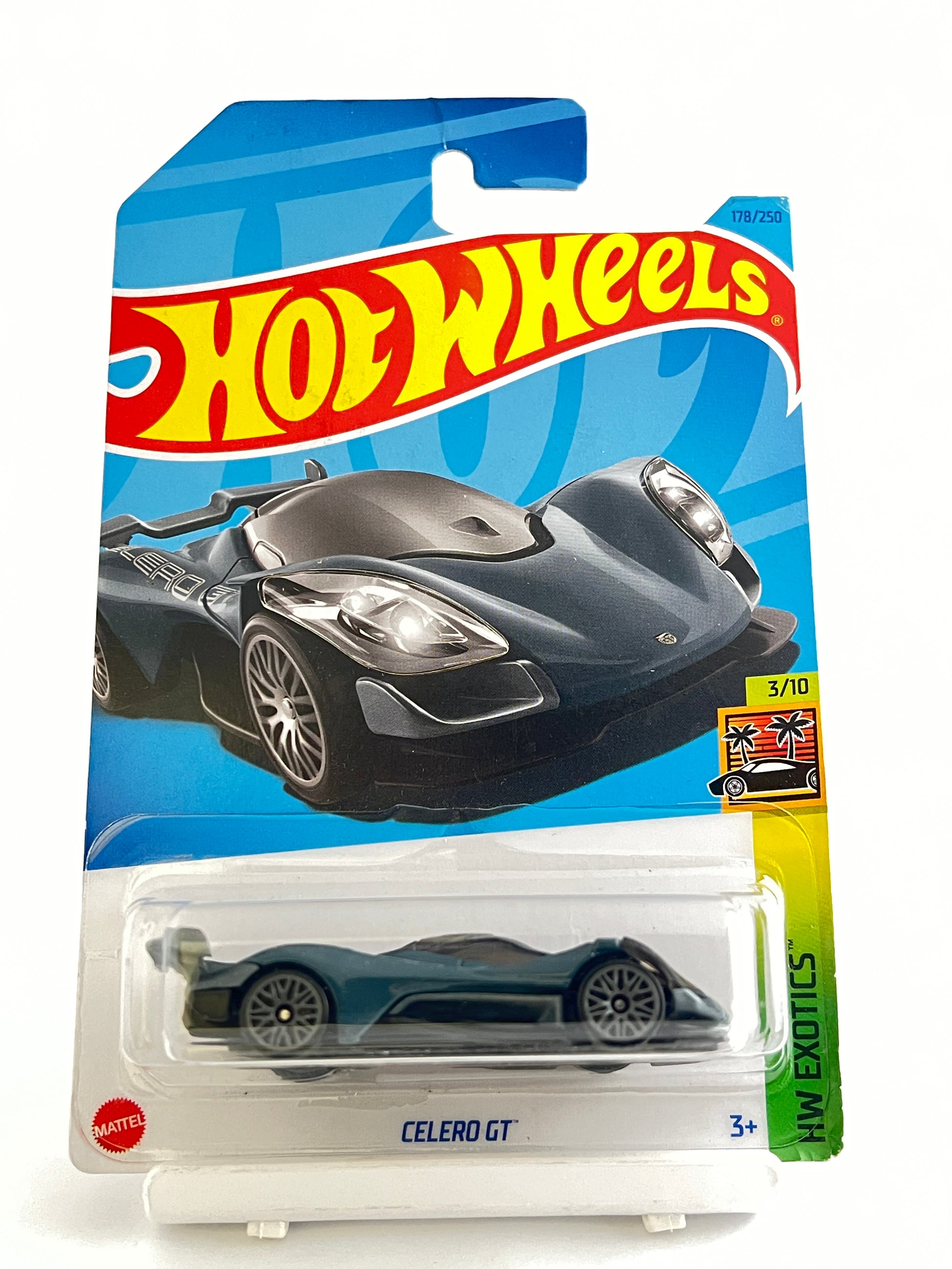 CELERO GT - GREY - 4D - Its Fun- Hot wheels - matchbox - diecast