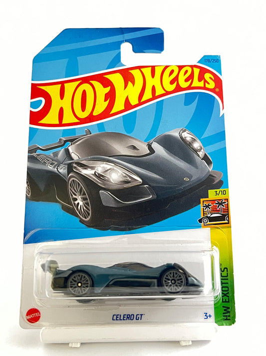 CELERO GT - GREY - 4D - Its Fun- Hot wheels - matchbox - diecast