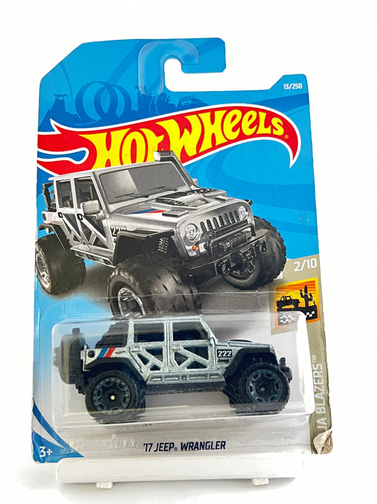 17 JEEP WRANGLER - BLISTER CRACK -5D - Its Fun- Hot wheels - matchbox - diecast