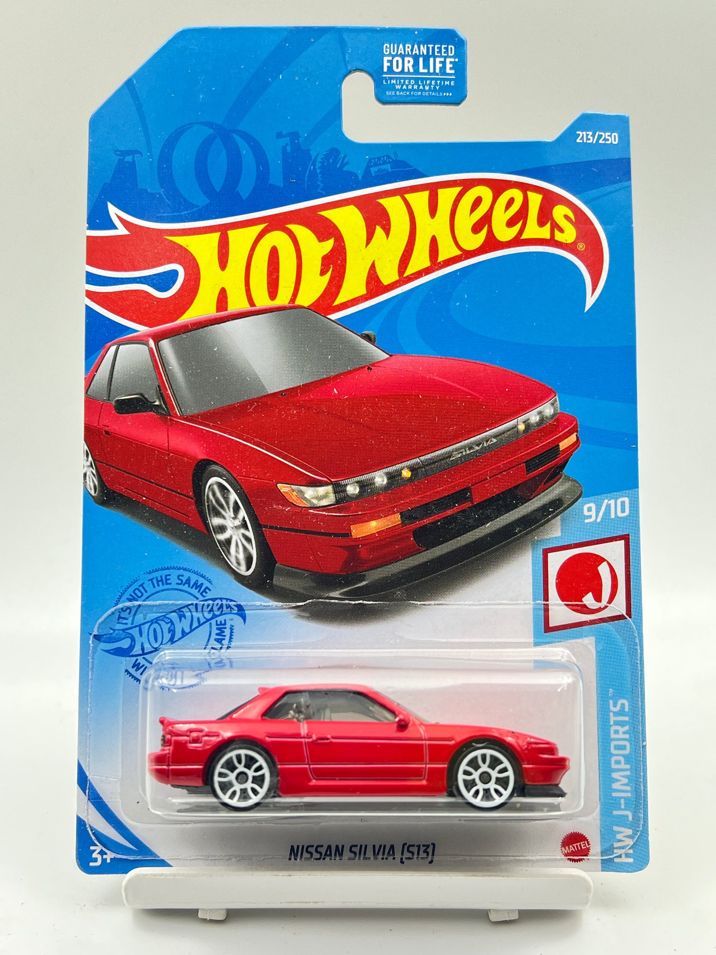 IMPORTED - HOT WHEELS -  NISSAN SILVIA (S13) - RED - 2F
