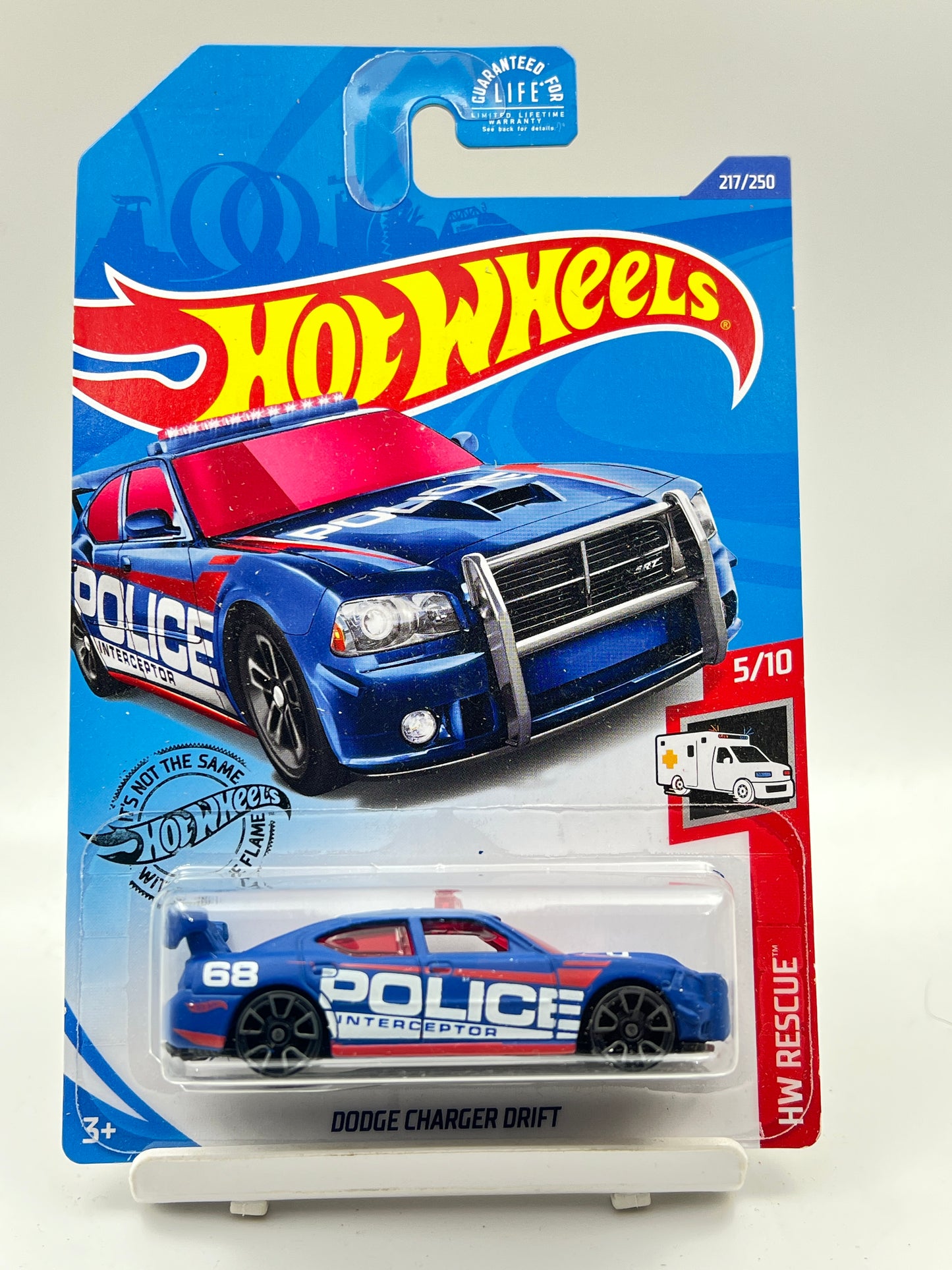 IMPORTED - HOT WHEELS -  DODGE CHARGER DRIFT - MATTE BLUE - 2F