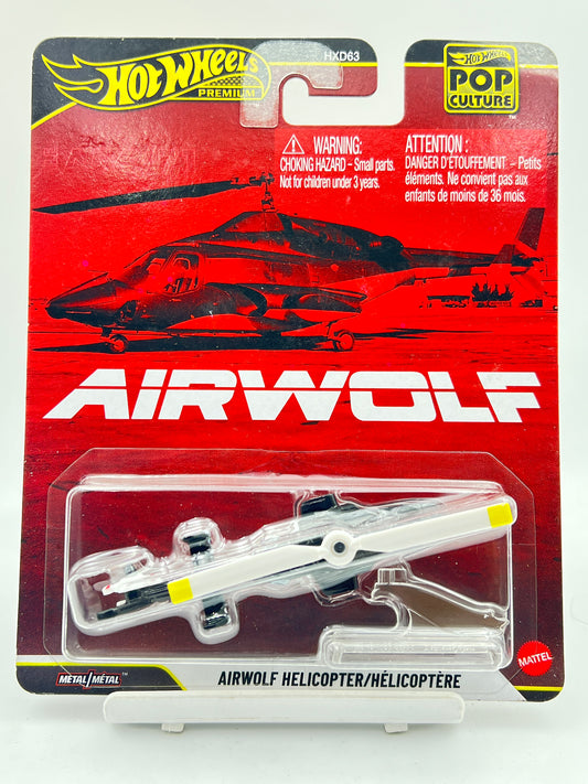 HOT WHEELS - PREMIUM - AIRWOLF HELICOPTER - 9D