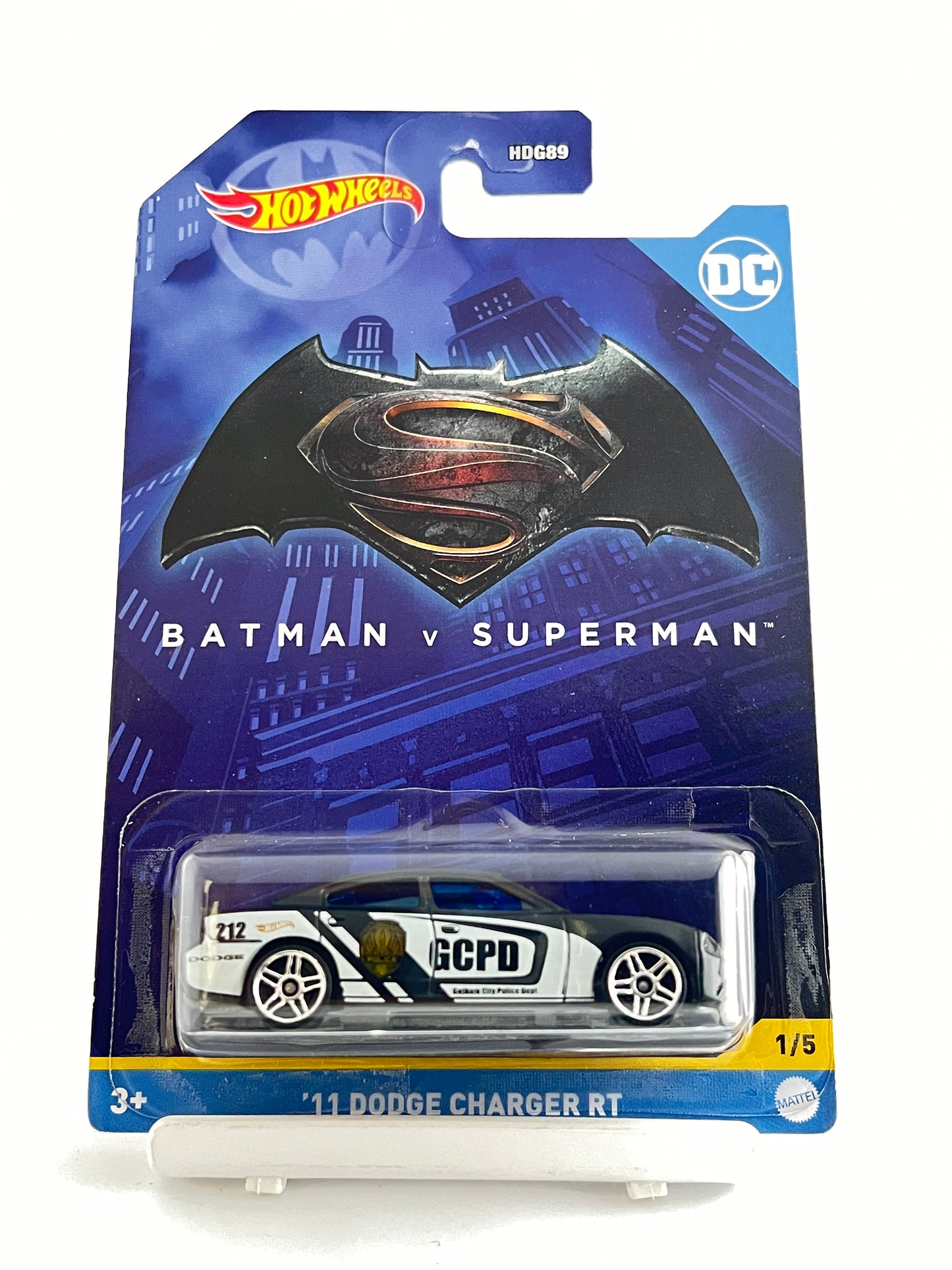 11 DODGE CHARGER RT - BATMAN VS SUPERMAN - 5D - Its Fun- Hot wheels - matchbox - diecast