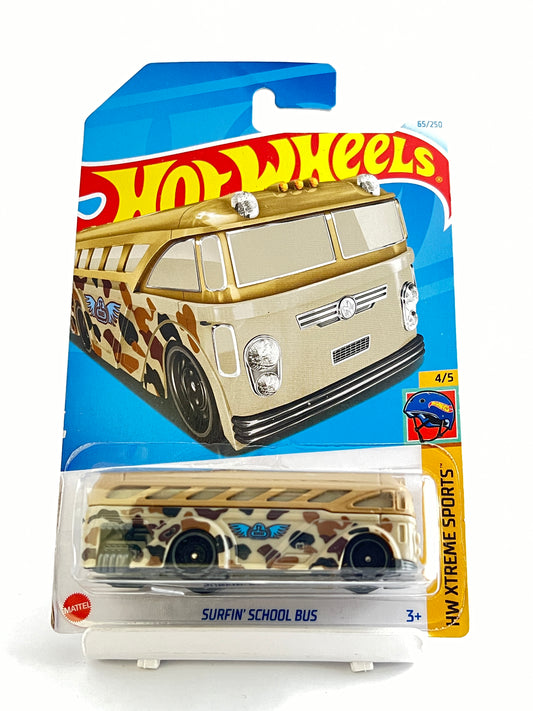 SURFIN SCHOOL BUS - 4D - Its Fun- Hot wheels - matchbox - diecast