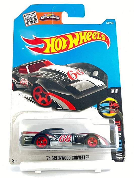 76 GREENWOOD CORVETTE - 4B - Its Fun- Hot wheels - matchbox - diecast