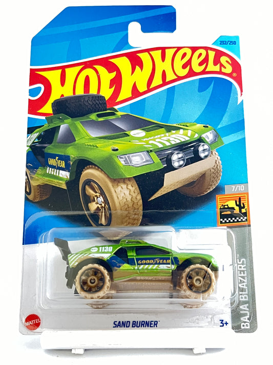 SAND BURNER - BLISTER CRACKS - Its Fun- Hot wheels - matchbox - diecast