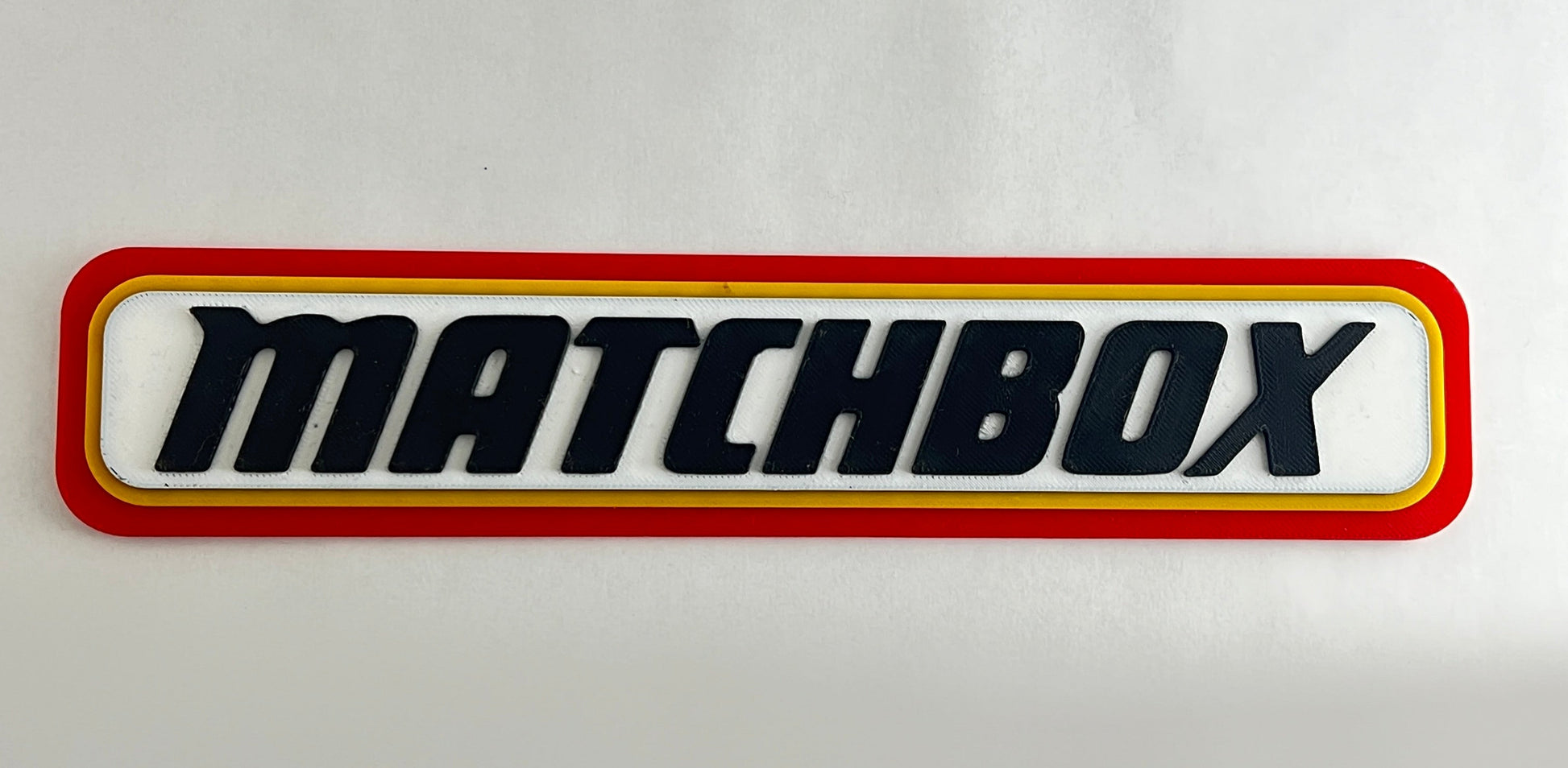 3D PRINTED MATCHBOX LOGO - Its Fun- Hot wheels - matchbox - diecast