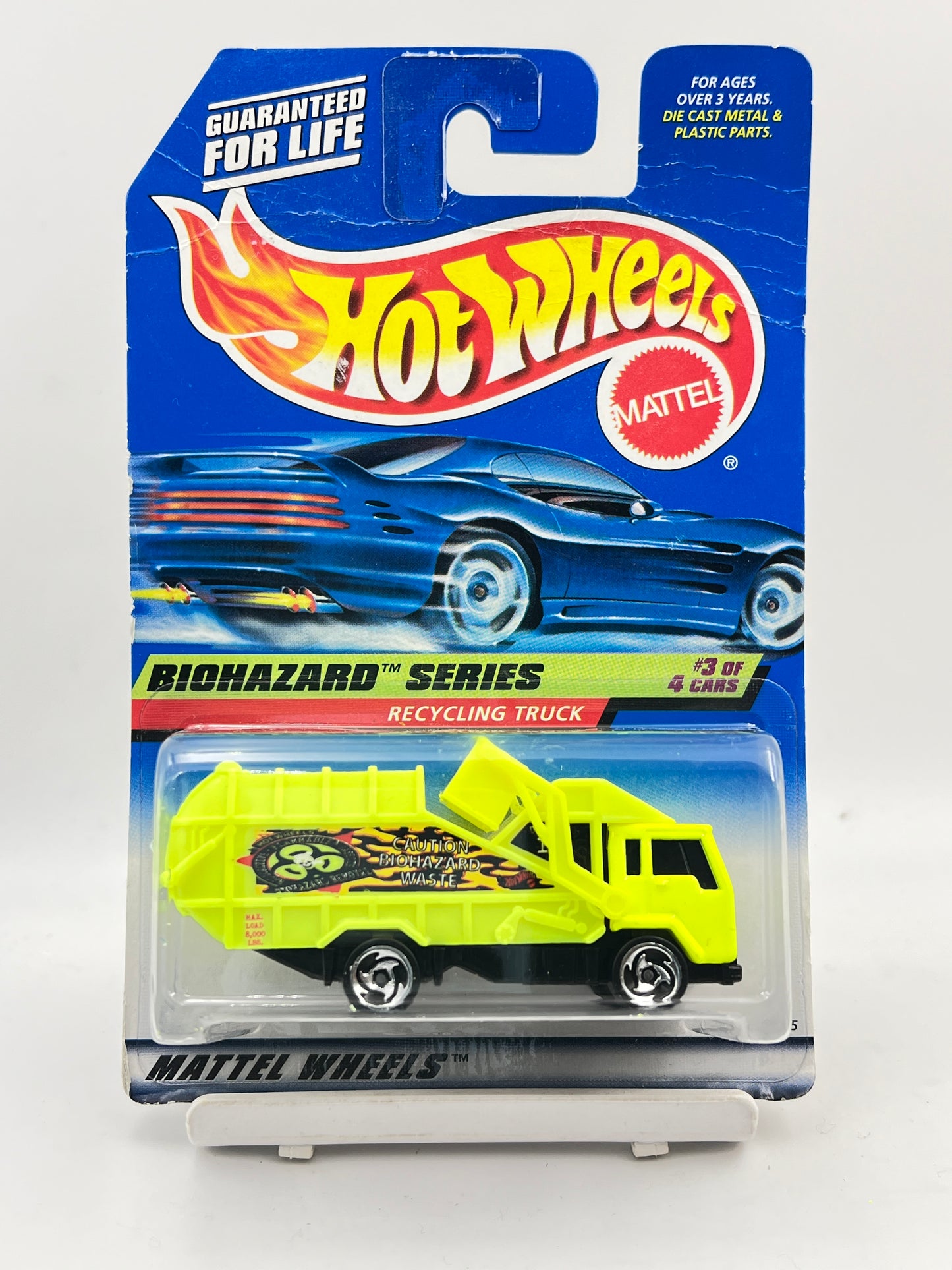 IMPORTED - HOT WHEELS -  RECYCLING TRUCK - 6C