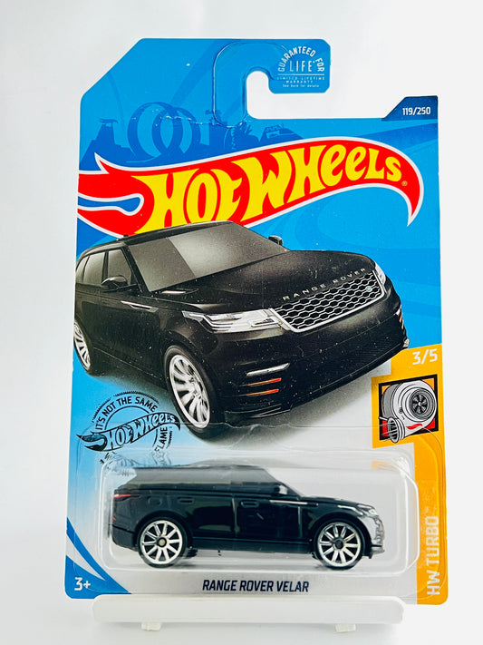 RANGE ROVER VELAR - BLACK - SLIGHT CREASE AT TOP -5D - Its Fun- Hot wheels - matchbox - diecast