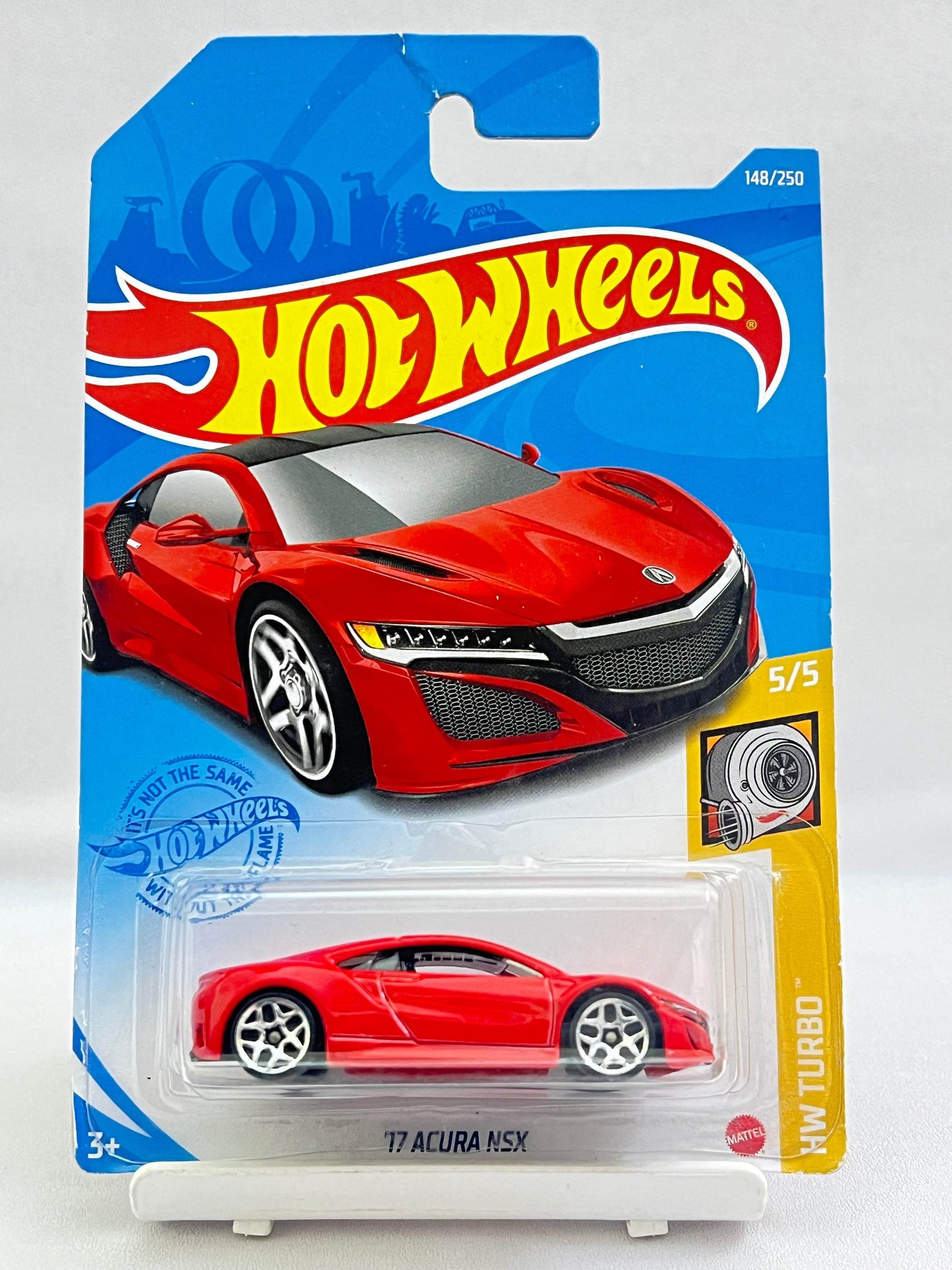 HOT WHEELS - 17 ACURA NSX - RED - SOFT CORNERS AND CREASE - 2C - Its Fun