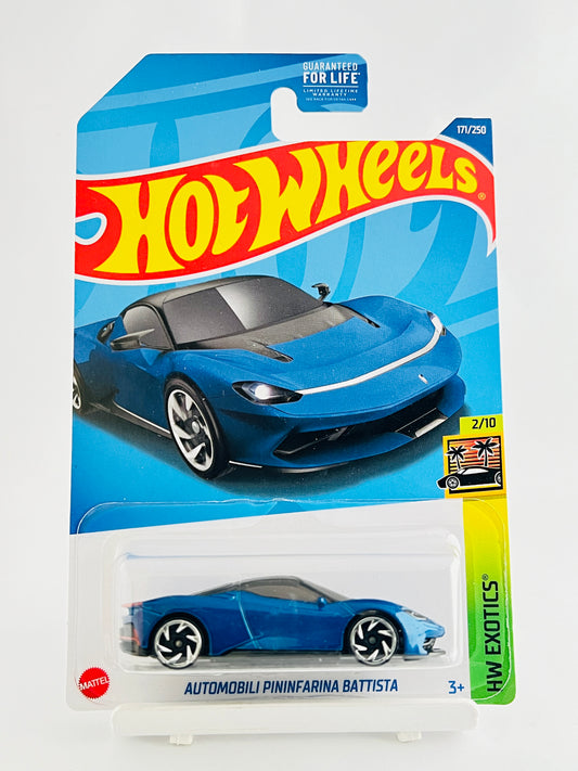 AUTOMOBILI PININFARINA BATTISTA - BLUE - 4B - Its Fun- Hot wheels - matchbox - diecast