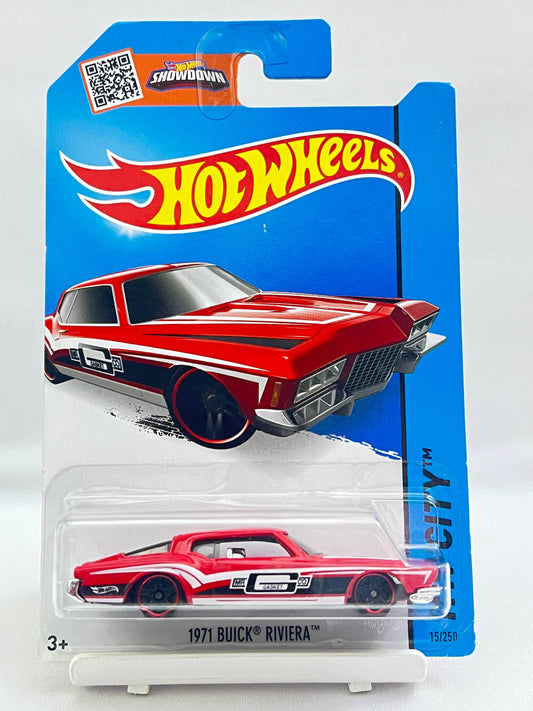 HOT WHEELS - 1971 BUICK RIVIERA (2013 CARD) - 2C - Its Fun