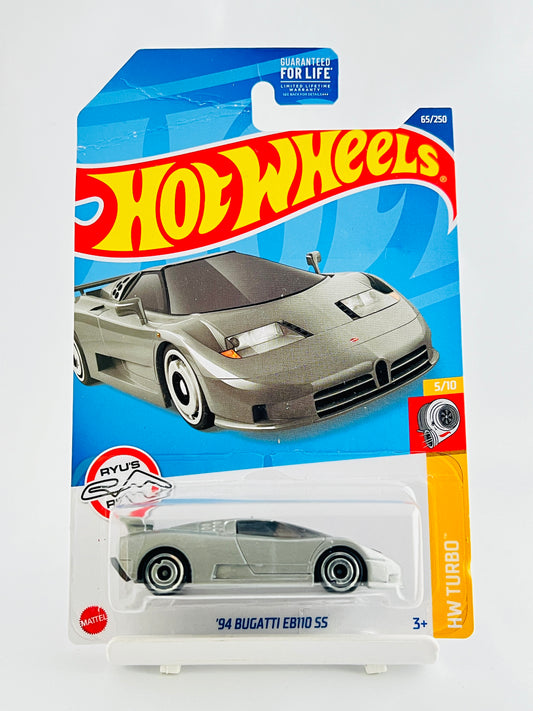 94 BUGATTI EB110 SS -CREASE IN CARD - 5D - Its Fun- Hot wheels - matchbox - diecast