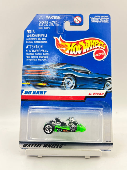 BLISTER DAMAGE - IMPORTED - HOT WHEELS -  GO KART - 4F