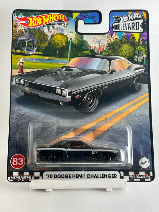 PREMIUM - 70 DODGE HEMI CHALLENGER - 5A - Its Fun- Hot wheels - matchbox - diecast