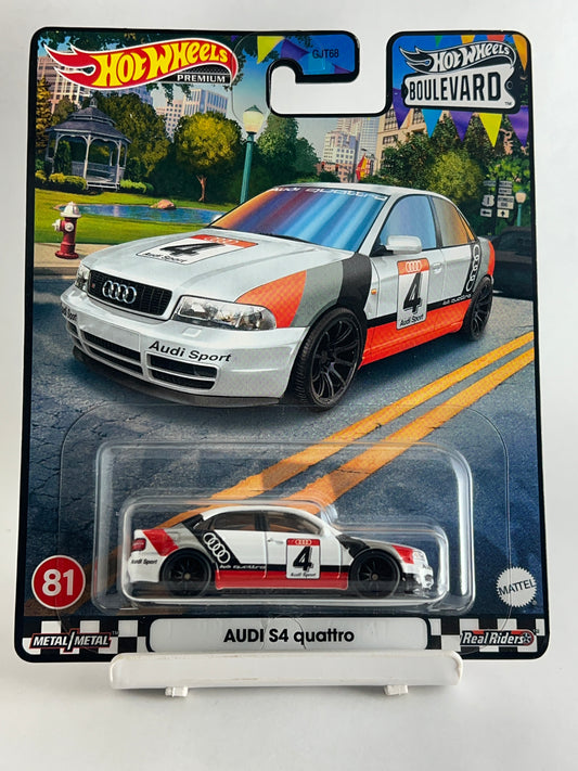 PREMIUM - AUDI S4 QUATTRO - 5A - Its Fun- Hot wheels - matchbox - diecast