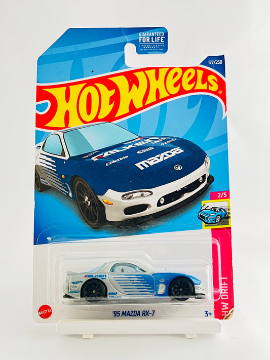 95 MAZDA RX-7 - 4A - Its Fun- Hot wheels - matchbox - diecast