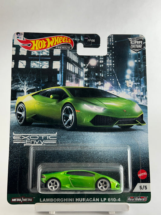 PREMIUM - LAMBORGHINI HURACAN LP 610-4 -5A - Its Fun- Hot wheels - matchbox - diecast