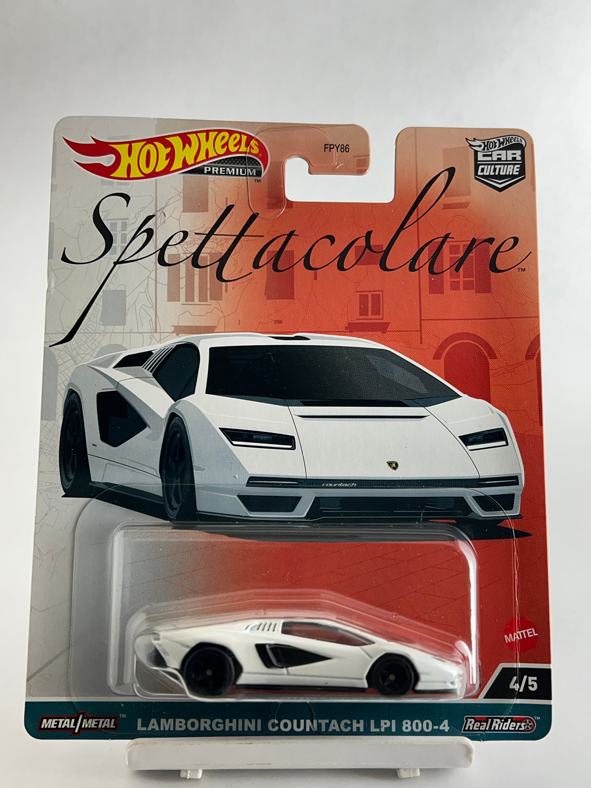 PREMIUM - LAMBORGHINI COUNTACH LPI 800-4 - 5A - Its Fun- Hot wheels - matchbox - diecast