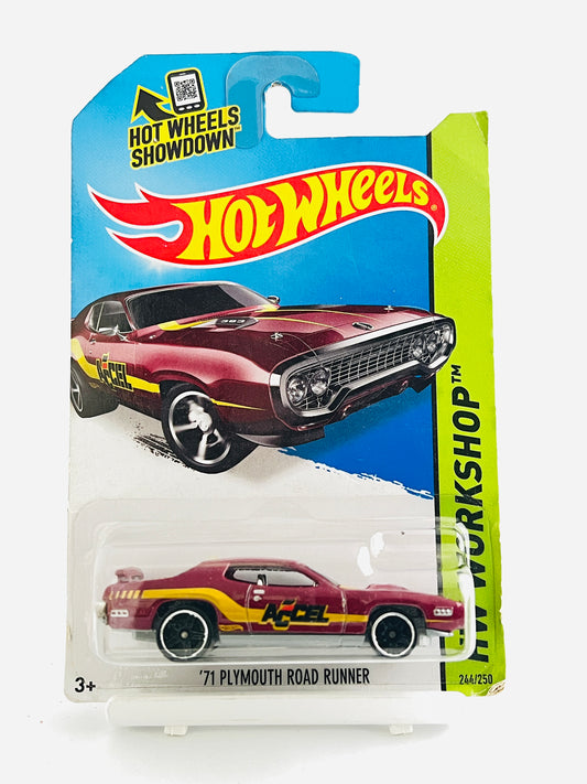 71 PLYMOUTH ROAD RUNNER -3C - Its Fun- Hot wheels - matchbox - diecast