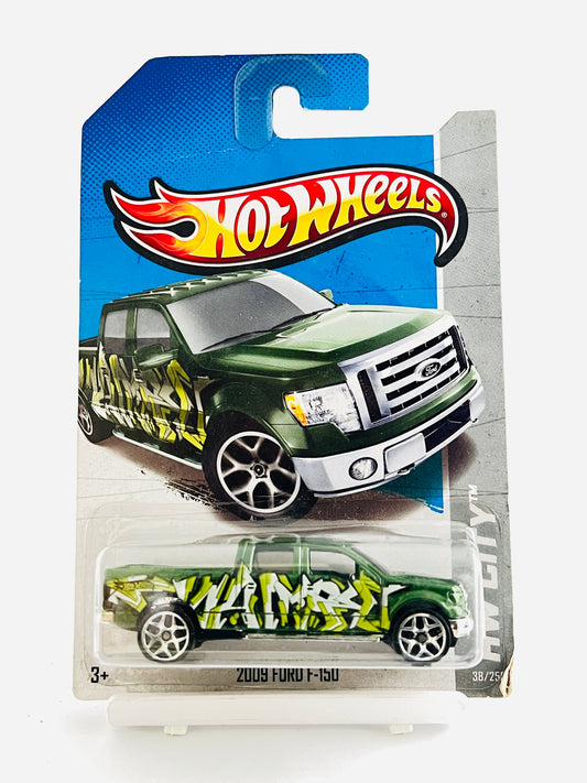 2009 FORD F-150 - GREEN -3C - Its Fun- Hot wheels - matchbox - diecast