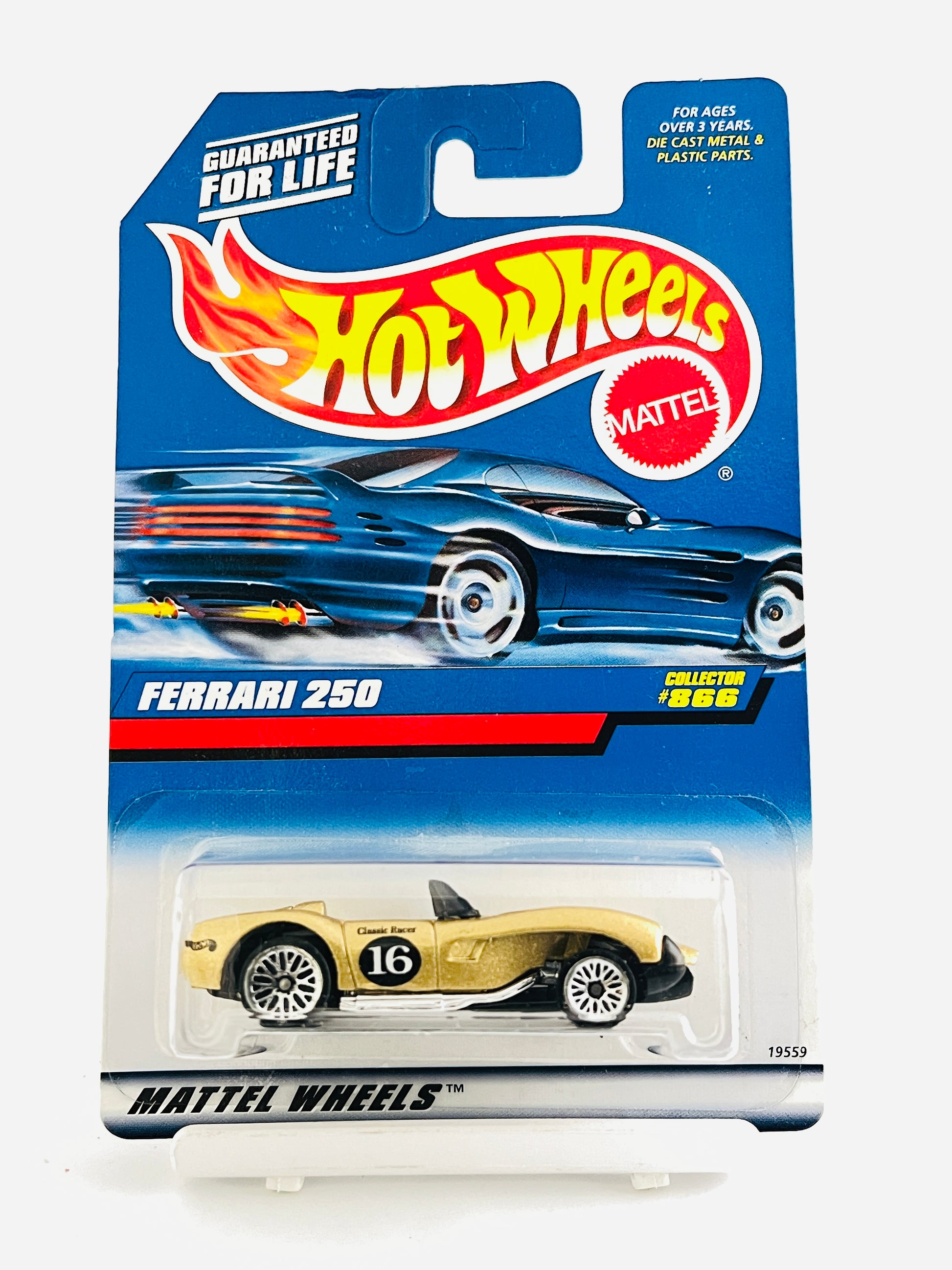 FERRARI 250 GOLD - Its Fun- Hot wheels - matchbox - diecast