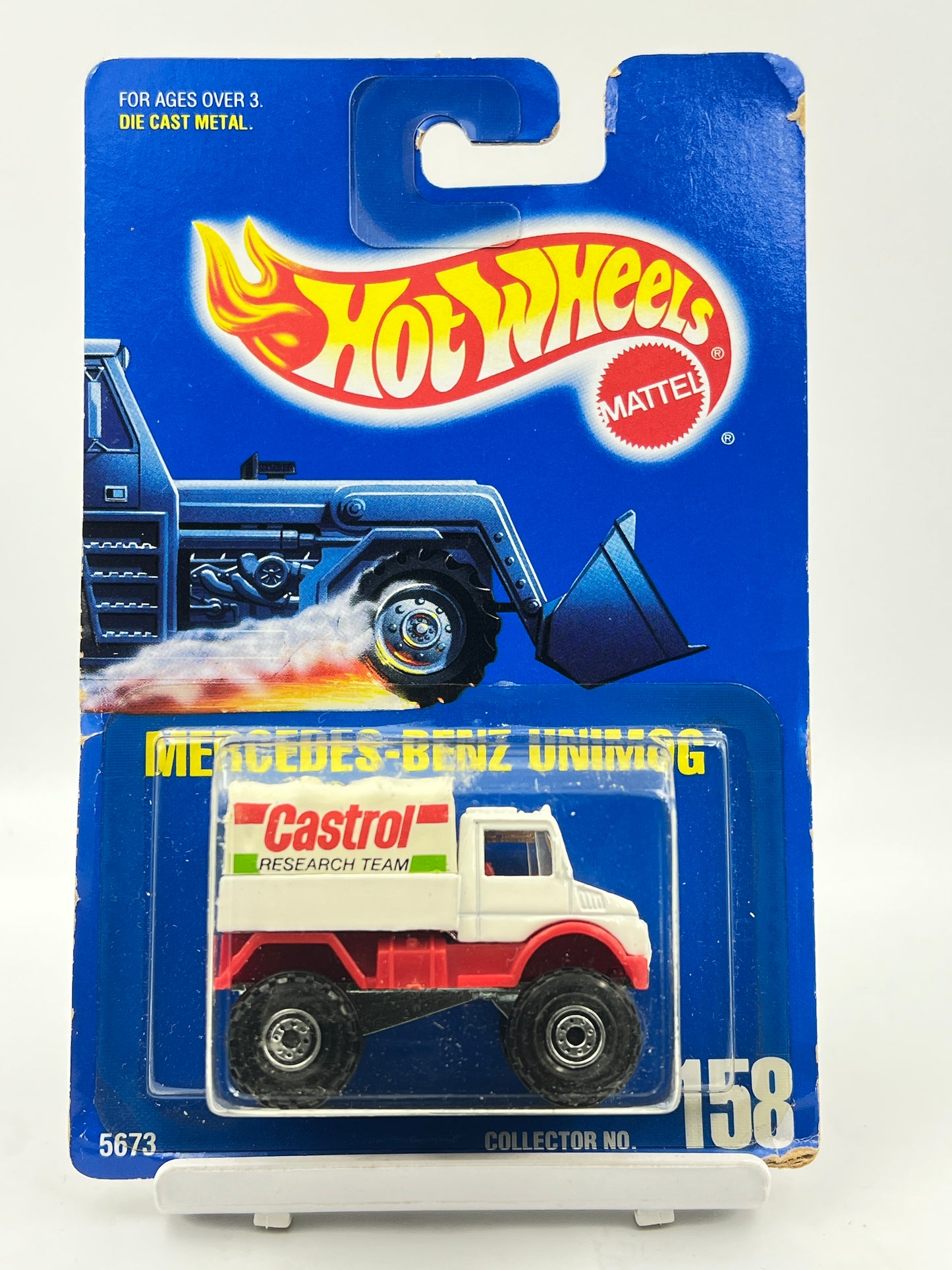 HOT WHEELS - MERCEDES BENZ UNIMOG - CASTROL - 1C