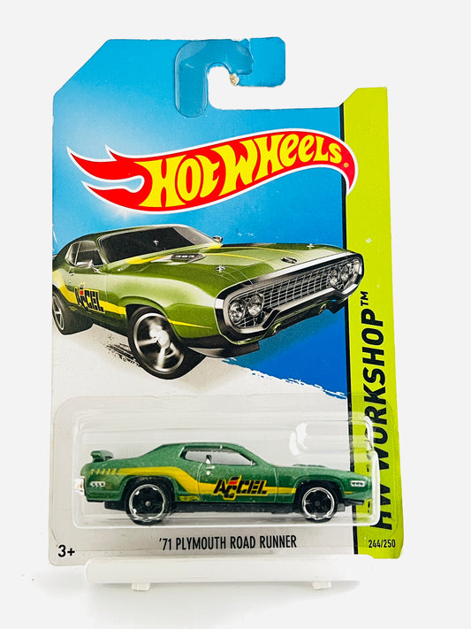 71 PLYMOUTH ROAD RUNNER - 1C - Its Fun- Hot wheels - matchbox - diecast