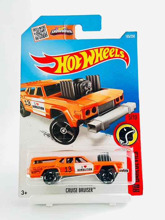 CRUISE BRUISER - ORANGE -3C - Its Fun- Hot wheels - matchbox - diecast