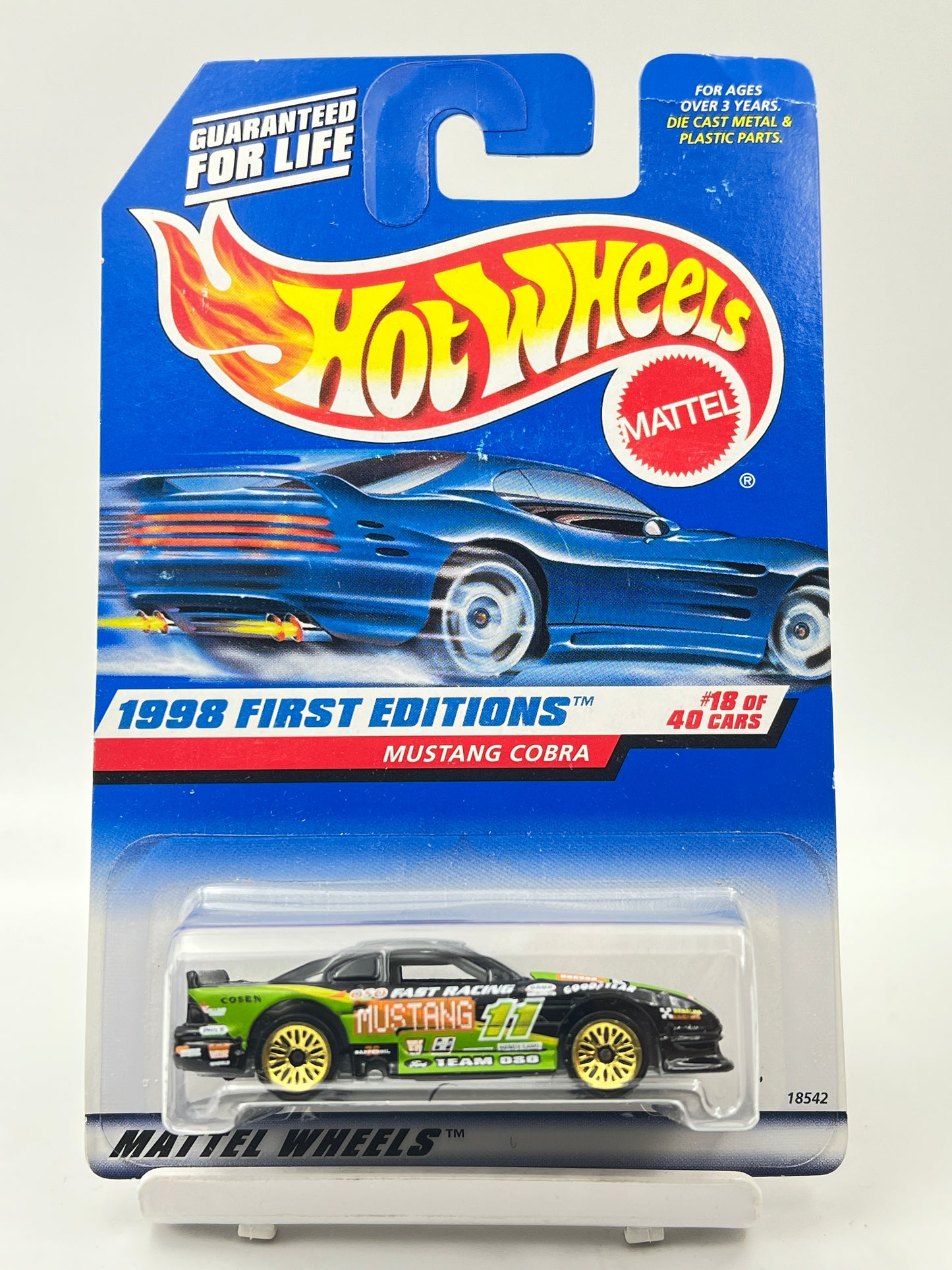 IMPORTED - HOT WHEELS -  MUSTANG COBRA - 6D