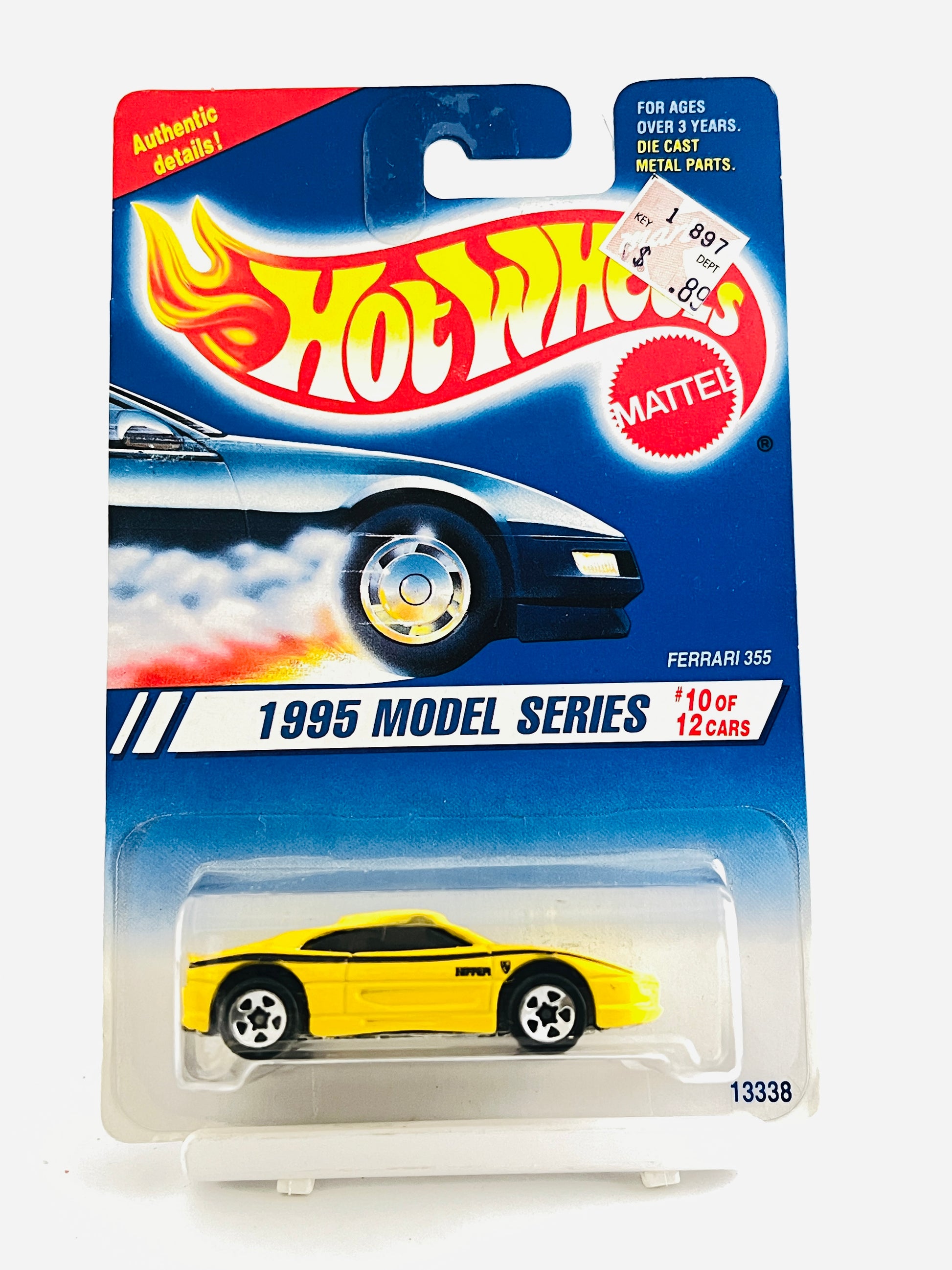 FERRARI 355 - YELLOW - Its Fun- Hot wheels - matchbox - diecast