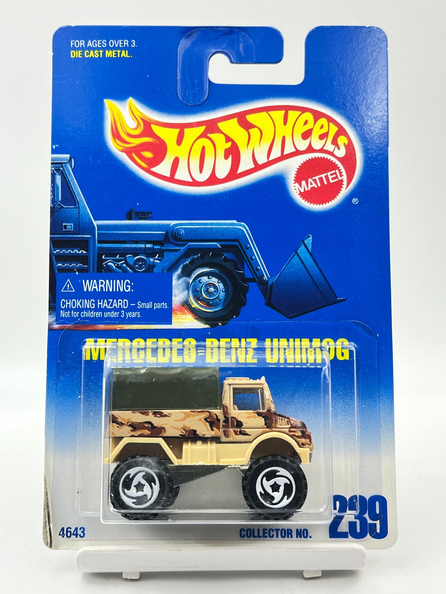 IMPORTED - HOT WHEELS -  MERCEDES BENZ UNIMOG - 1B