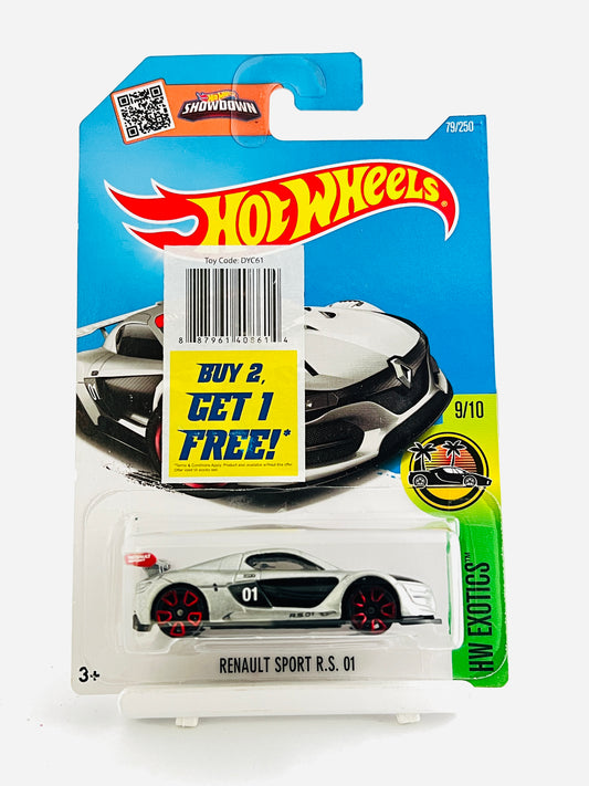 RENAULT SPORT R.S. 01 - - 3B - Its Fun- Hot wheels - matchbox - diecast