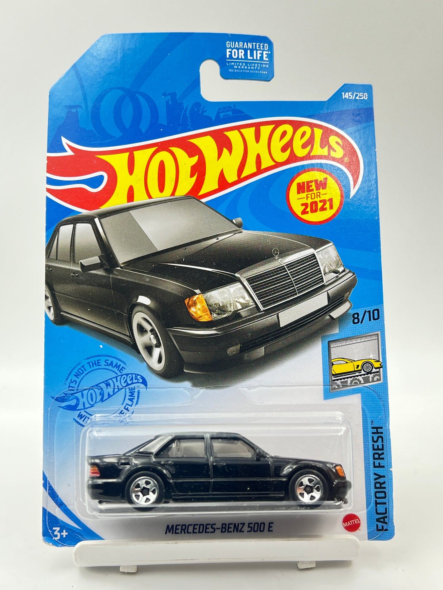 IMPORTED - HOT WHEELS -  MERCEDES BENZ 500 E - BLACK  - 1B