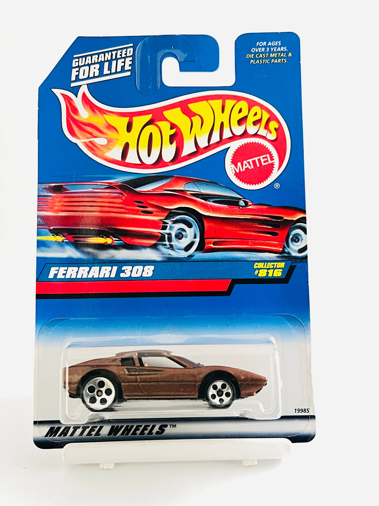 FERRARI 308 - METAL ON METAL - BROWN - Its Fun- Hot wheels - matchbox - diecast