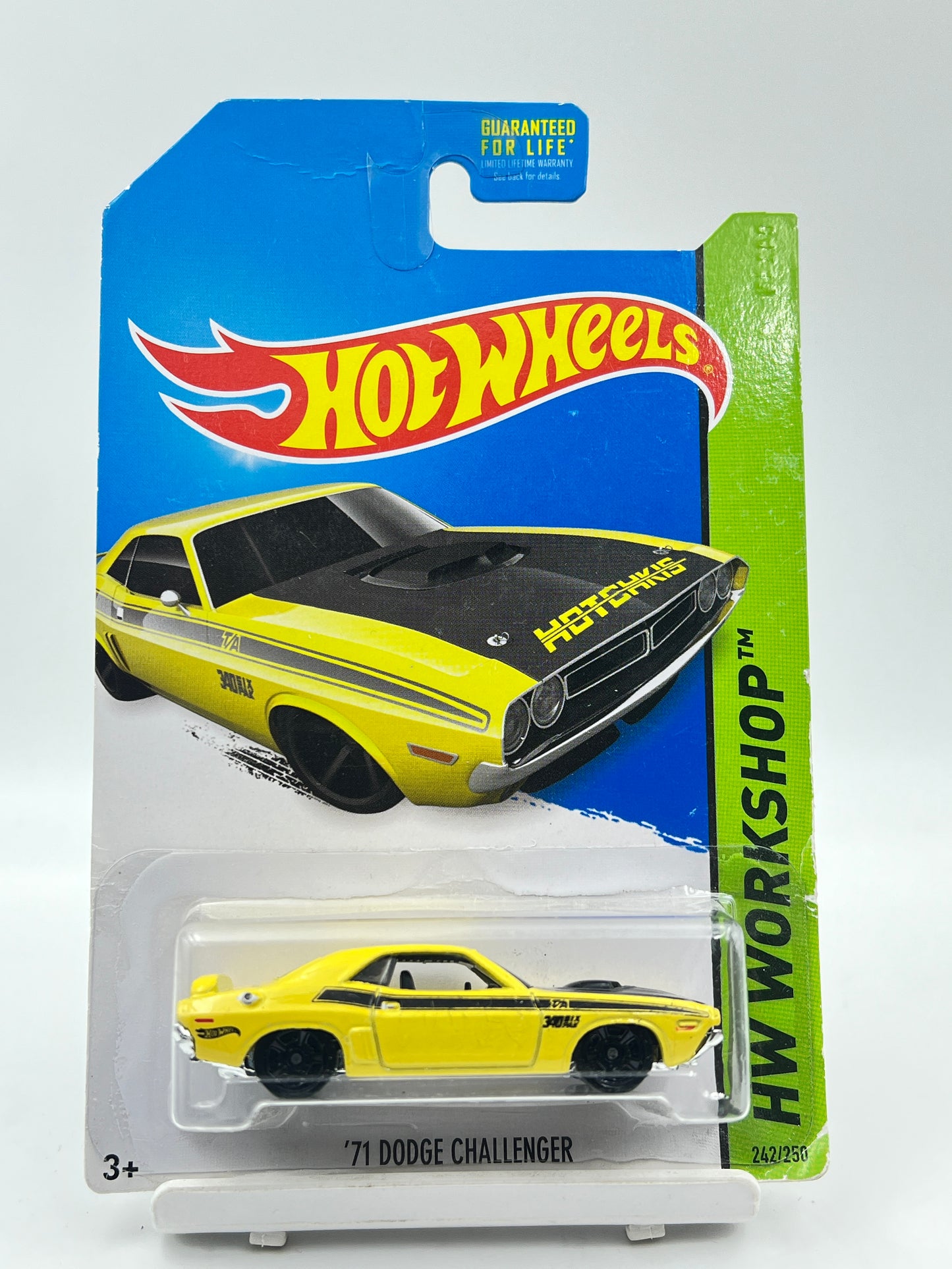 IMPORTED - HOT WHEELS -  SOFT EDGES - 71 DODGE CHALLENGER - 6C