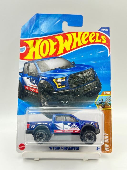 MILD BLISTER BEND - IMPORTED - HOT WHEELS -  17 FORD F-150 RAPTOR - 3C