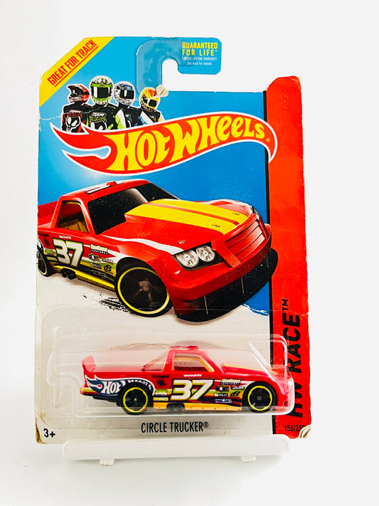 CIRCLE TRUCKER -DAMAGED CARD- 5D - Its Fun- Hot wheels - matchbox - diecast