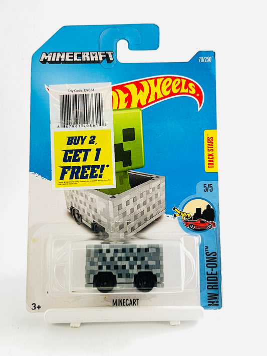 MINECART  - 3A - Its Fun- Hot wheels - matchbox - diecast