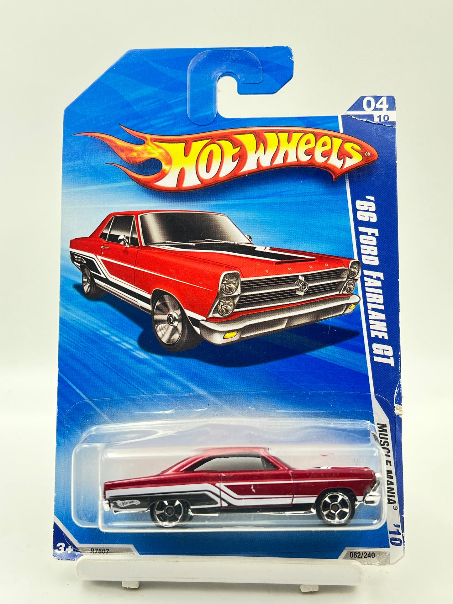 IMPORTED - HOT WHEELS -  66 FORD FAIRLANE GT - 6C