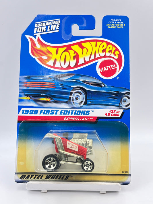 YELLOW BLISTER - IMPORTED - HOT WHEELS -  EXPRESS LANE - 6B