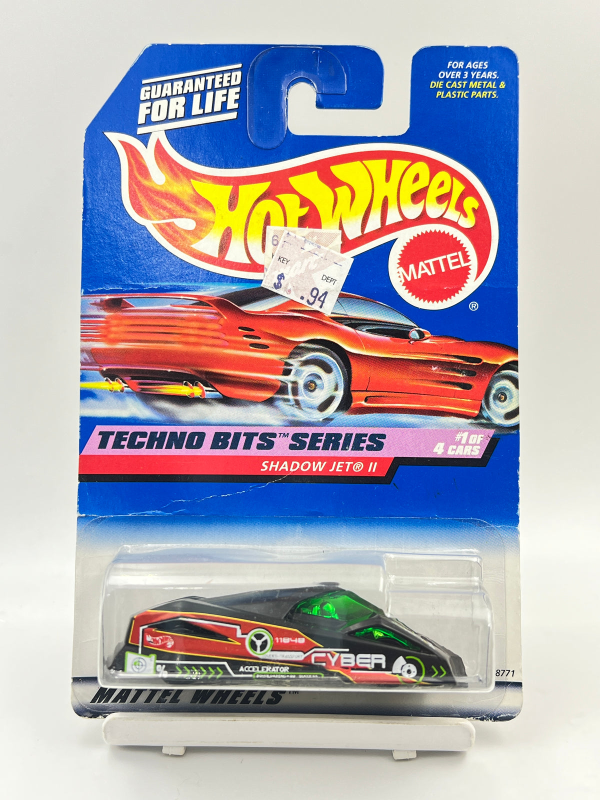 MILD CREASE - IMPORTED - HOT WHEELS -  SHADOW JET II - 6A
