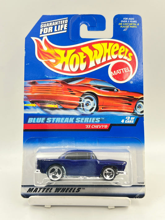 SOFT CORNERS - IMPORTED - HOT WHEELS -  55 CHEVY - 6A