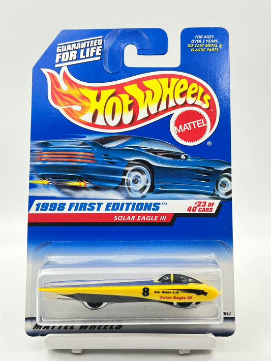 IMPORTED - HOT WHEELS -  SOLAR EAGLE III - 6D