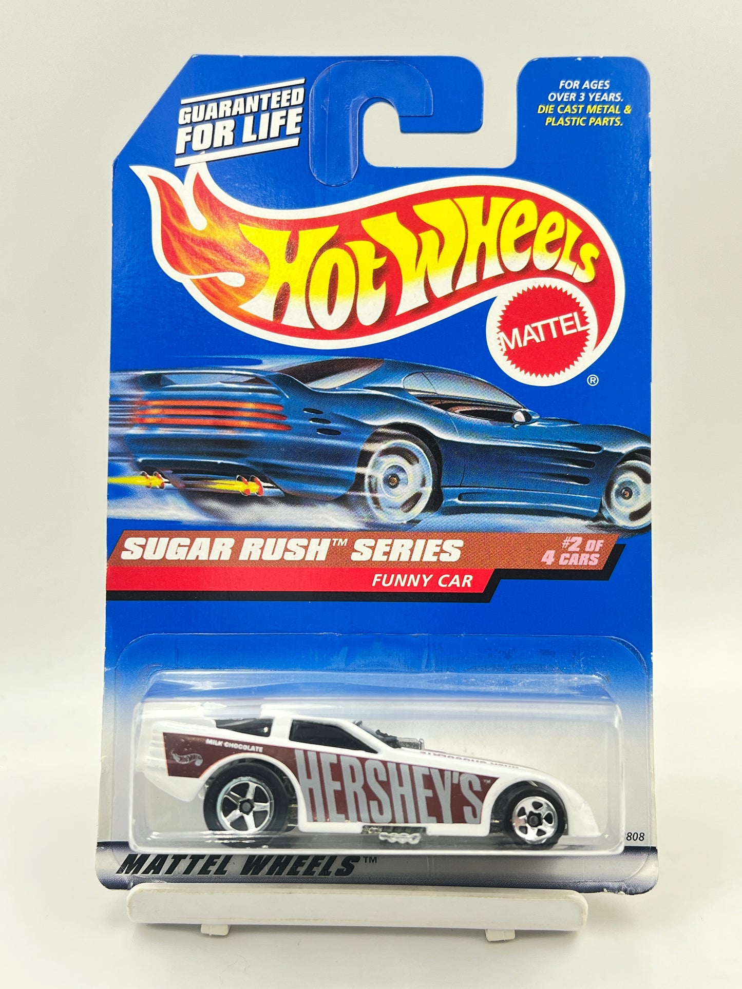 HEAVY FULL METAL - FULL BODY OPENING - HOT WHEELS -  HERSHEY'S FUNNY CAR - 6A