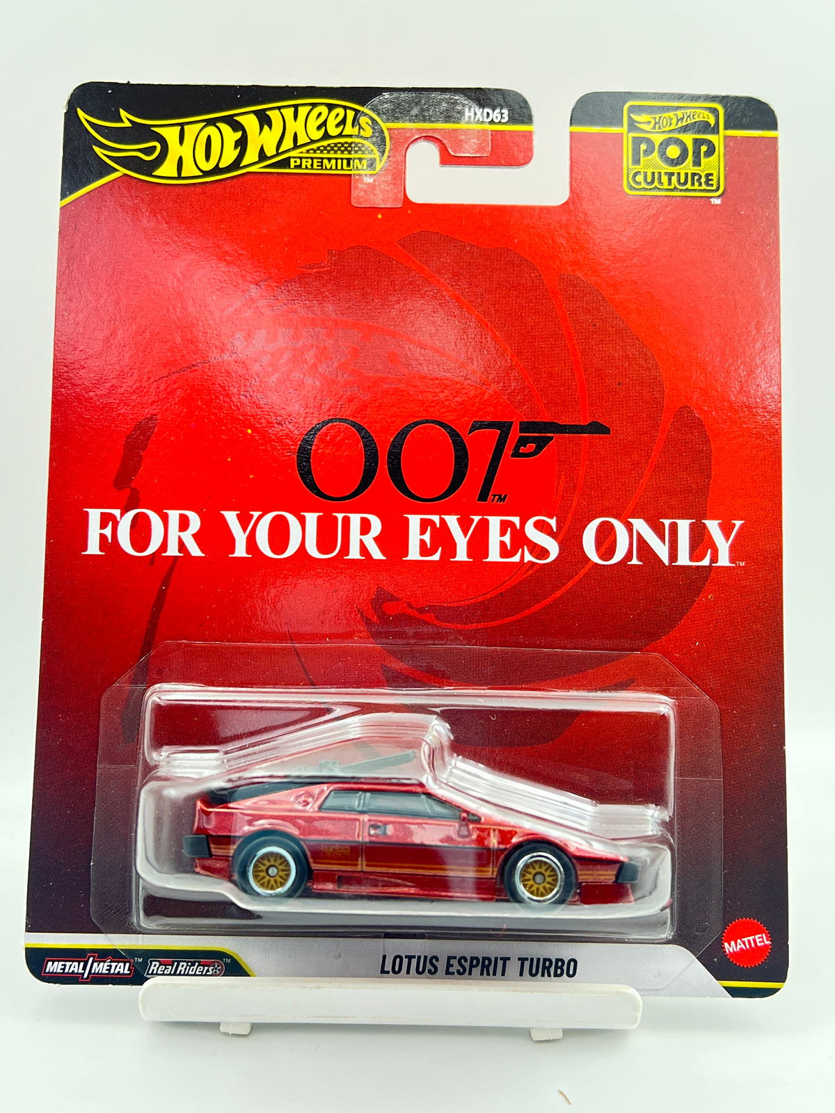 HOT WHEELS - PREMIUM - 007 FOR YOUR EYES ONLY - LOTUS ESPRIT TURBO - 5A