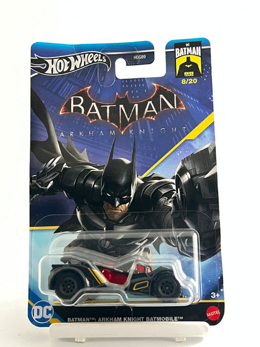 BATMAN : ARKHAM KNIGHT BATMOBILE - CREASED CARD - 4B - Its Fun- Hot wheels - matchbox - diecast