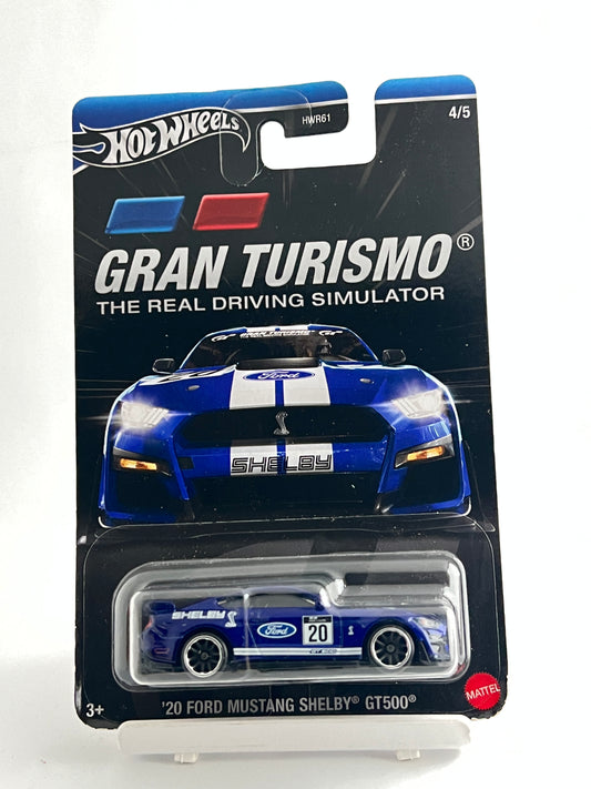 GRAN TURISMO - 20 FORD MUSTANG SHELBY GT500 - SOFT EDGE AT BOTTOM - 4B - Its Fun- Hot wheels - matchbox - diecast