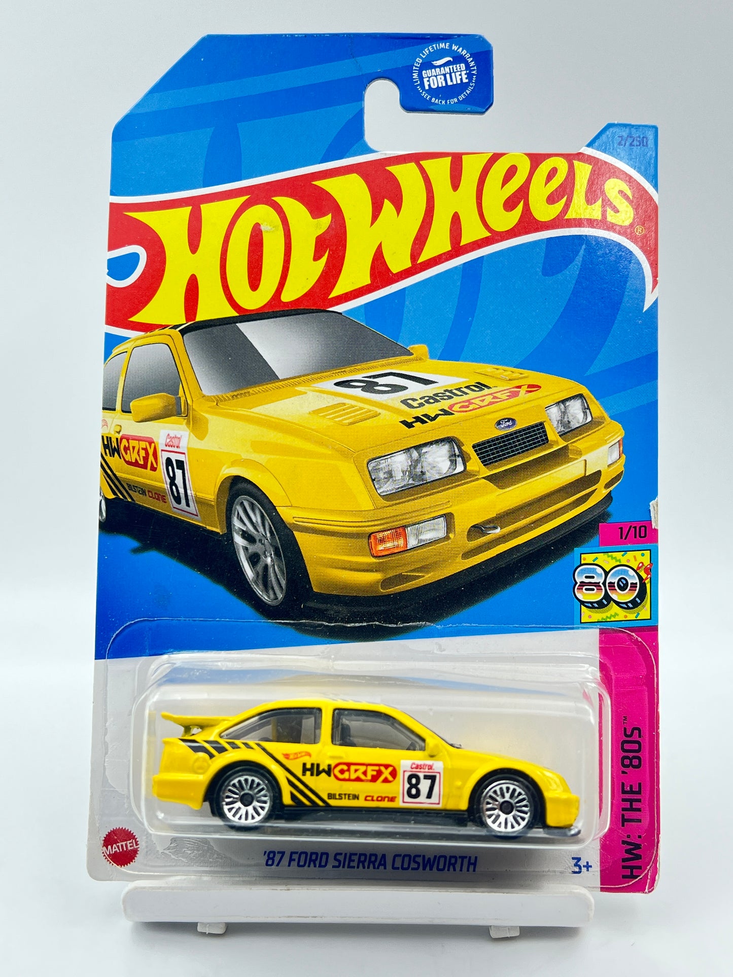 IMPORTED - HOT WHEELS -  87 FORD SIERRA COSWORTH - 6A